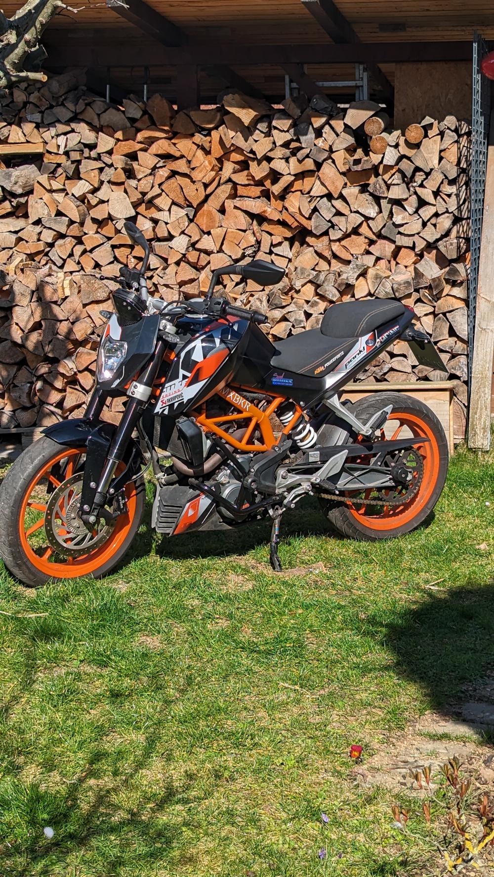 Motorrad verkaufen KTM 390 Duke  Ankauf